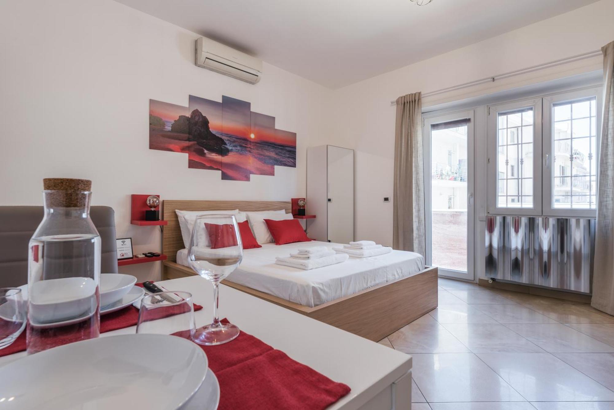 360 Guesthouse - Apartment With Terrace Fiumicino Eksteriør bilde